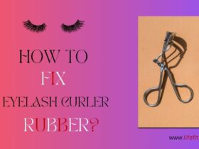 How to fix eyelash curler rubber