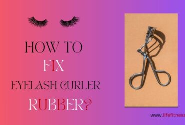 How to fix eyelash curler rubber