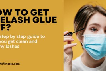 How to get eyelash glue off?