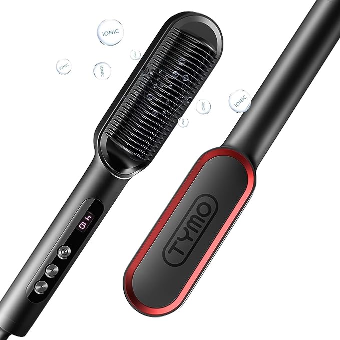 TYMO Ring Plus Ionic Hair Straightener Brush