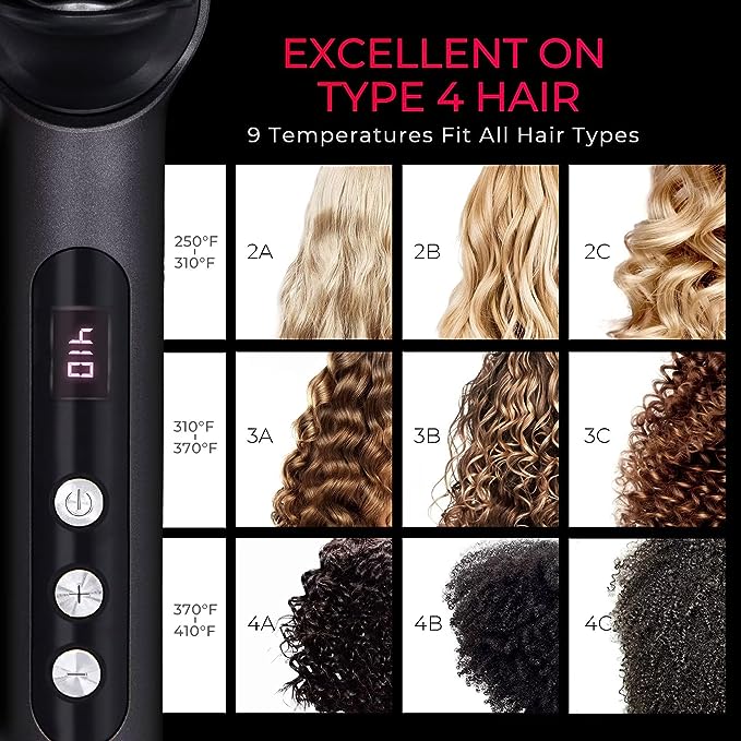 TYMO Ring Plus Ionic Hair Straightener Brush