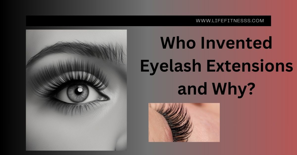 who invented false eyelashes and why