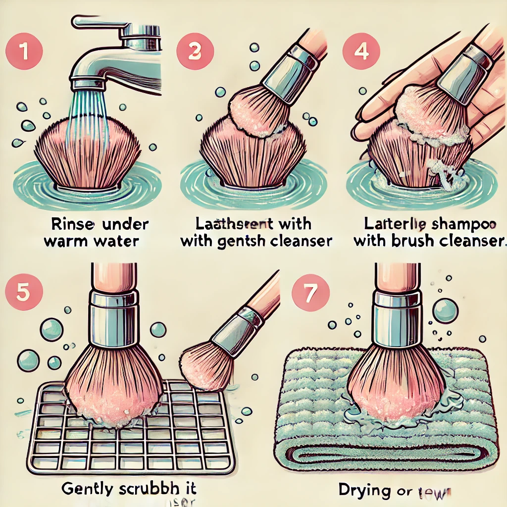 How to Wash a Makeup Brush